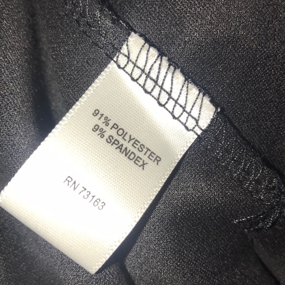 ⬇️Cupio Black faux suede fringe trim vest - Picture 6 of 6